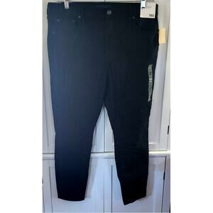 Aeropostale Black High Rise Seriously Stretchy Jeggings Plus Size 18 Short